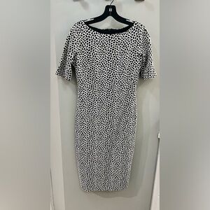 Maggy London Women's Sophisticated Arch Shoulder Sheath Career Workwear Office